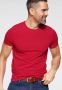 Tommy Hilfiger Slim fit T-shirt met labelstitching - Thumbnail 4