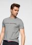 Tommy Hilfiger Slim Fit Biologisch Katoenen T-Shirt Gray Heren - Thumbnail 4