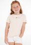 Tommy Hilfiger T-shirt met logo lichtroze Meisjes Stretchkatoen Ronde hals 176 - Thumbnail 2
