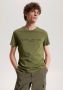 Tommy Hilfiger slim fit T-shirt met printopdruk groen - Thumbnail 2