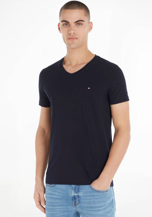 Tommy Hilfiger Core Stretch Slim V-neck Shirt Heren