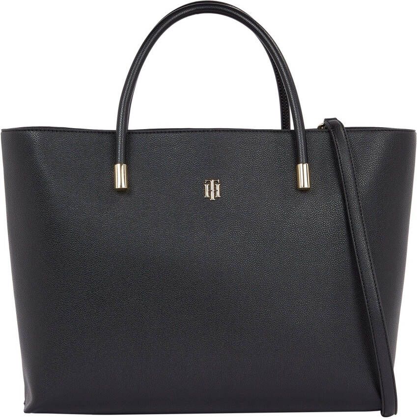 Tommy Hilfiger Tas NEW CASUAL SATCHEL met goudkleurige details