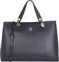 Tommy Hilfiger Blauwe Elegante Handtas met veelzijdige handvatten Blue Dames - Thumbnail 3