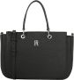 Tommy Hilfiger Zwarte dames tas met afneembare band Black Dames - Thumbnail 1
