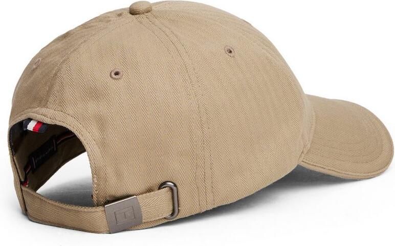 Tommy Hilfiger Baseball pet COTTON PANEL CAP In grootte verstelbaar Harringbone Premium Quality 100% Katoen - Foto 4