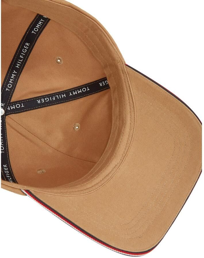 Tommy Hilfiger Baseballcap TH CORPORATE COTTON 6 PANEL CAP met subtiele logo-pin boven het schild
