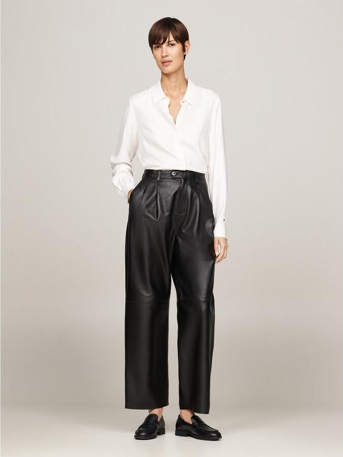 Tommy Hilfiger Blouse met lange mouwen met logovlag - Foto 8