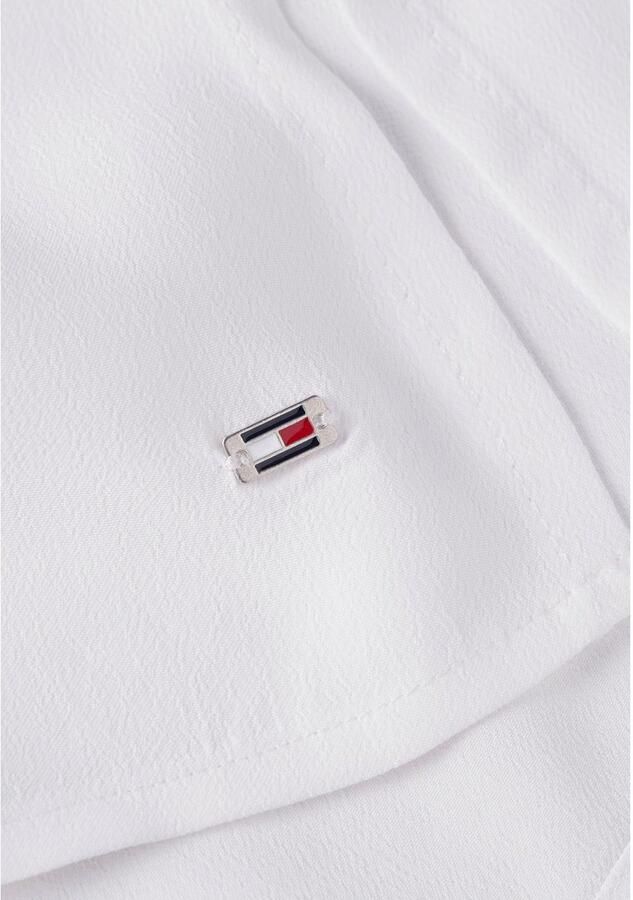 Tommy Hilfiger Blouse met lange mouwen VISCOSE CREPE V-NECK BLOUSE - Foto 6