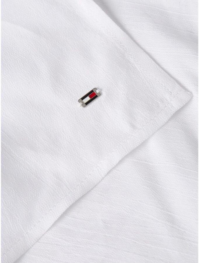 Tommy Hilfiger Blouse met lange mouwen VISCOSE CREPE V-NECK BLOUSE - Foto 2