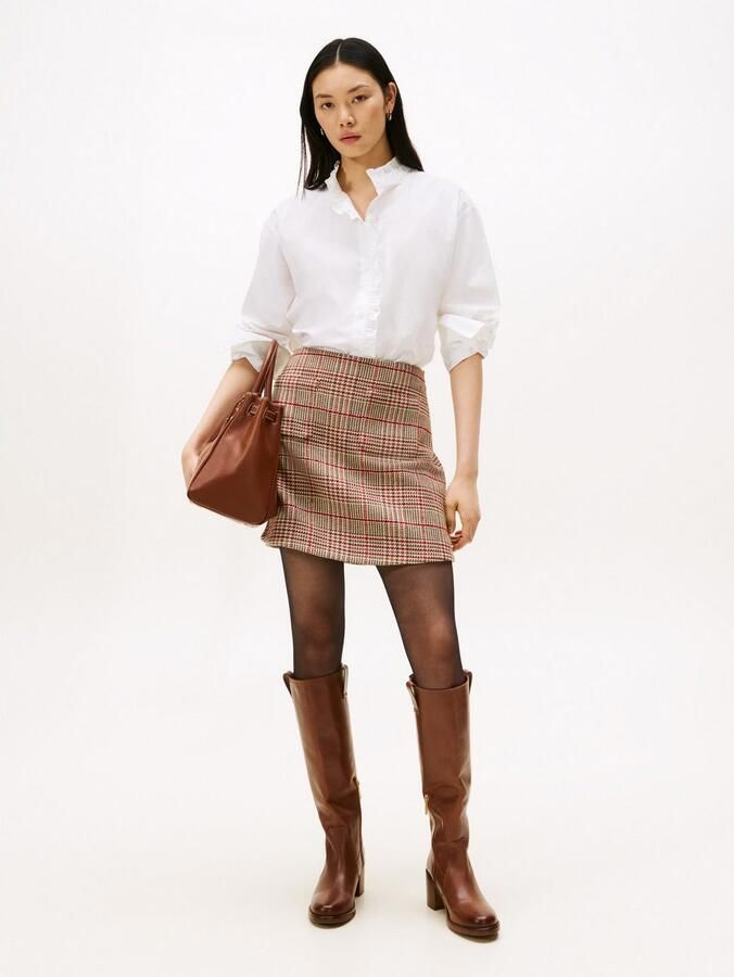 Tommy Hilfiger Relaxed fit overhemdblouse van puur katoen - Foto 3