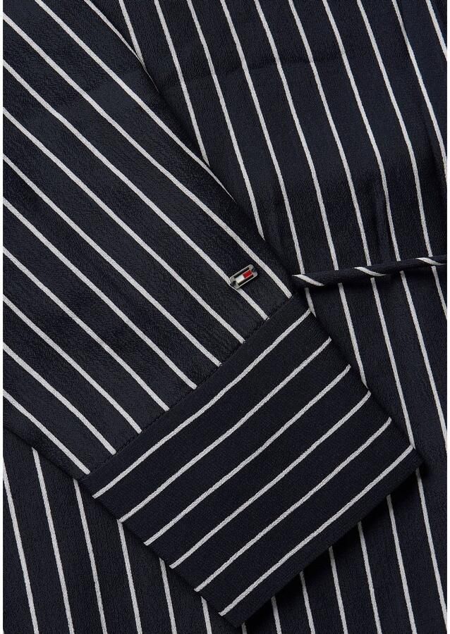 Tommy Hilfiger Blousejurk FLUID VISCOSE CREPE KNEE DRESS - Foto 3