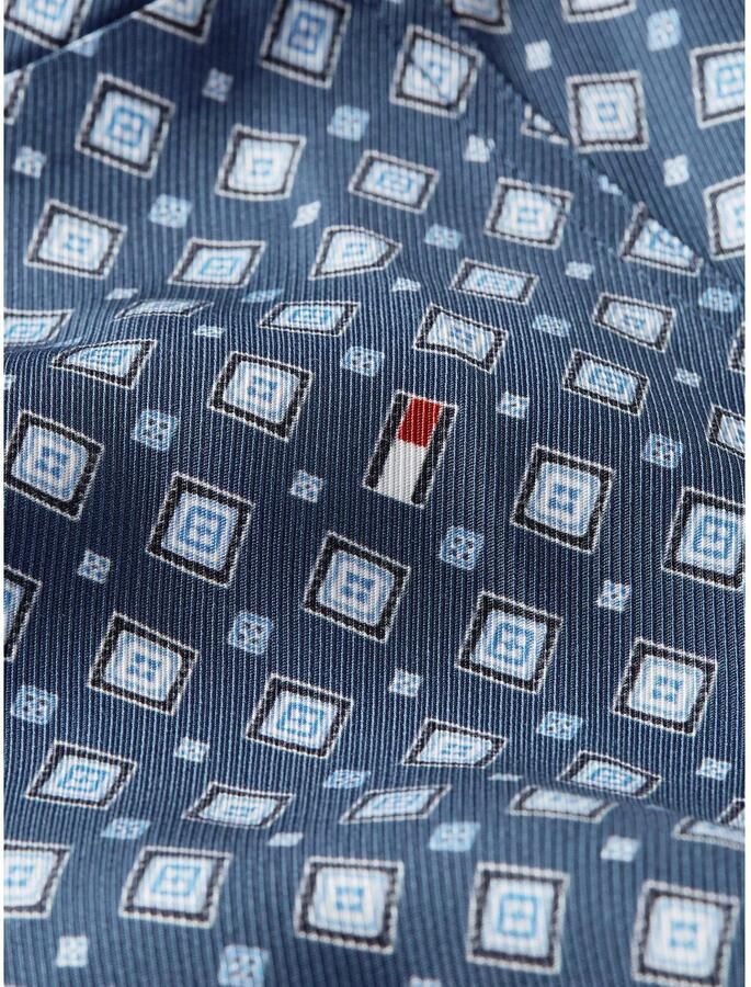 Tommy Hilfiger Blousejurk FOULARD FIT & FLARE KNEE DRESS