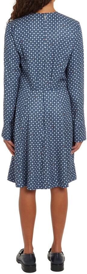 Tommy Hilfiger Blousejurk FOULARD FIT & FLARE KNEE DRESS - Foto 6