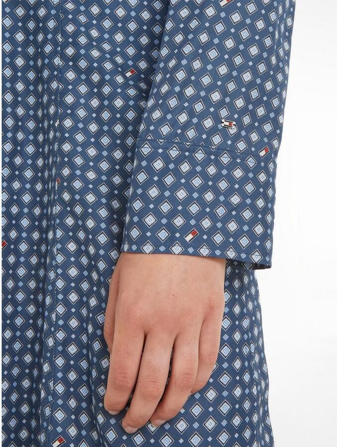 Tommy Hilfiger Blousejurk FOULARD FIT & FLARE KNEE DRESS - Foto 2