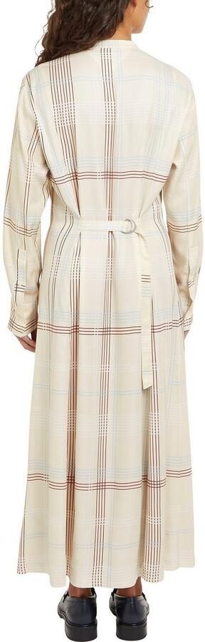 Tommy Hilfiger Blousejurk RWB CHECK FLUID MIDI DRESS (Global Serie TH VROUWEN) - Foto 7