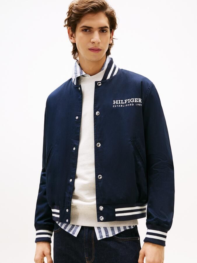 Tommy Hilfiger Blouson AMERICANA VARSITY JKT Vrijetijdsjas overgangsjas met grote rugprint - Foto 8