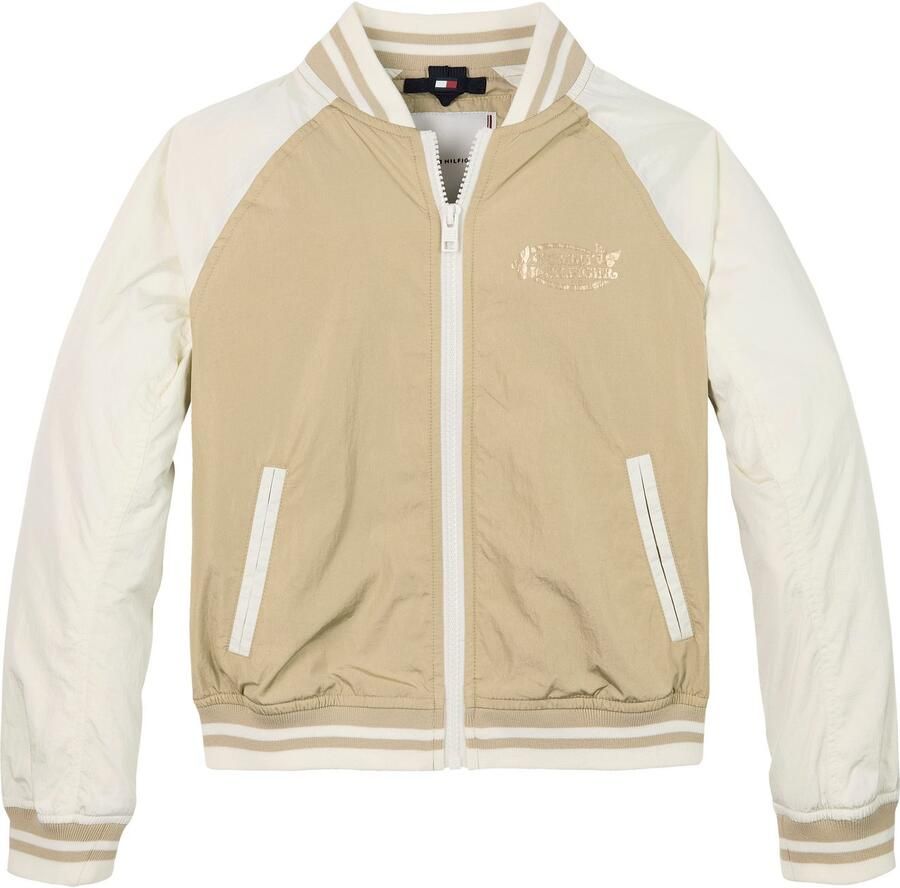 Tommy Hilfiger Blouson BUTTERFLY GRAPHIC BOMBER JACKET voor kinderen tot 16 jaar met glanzende vlinderprint - Foto 2