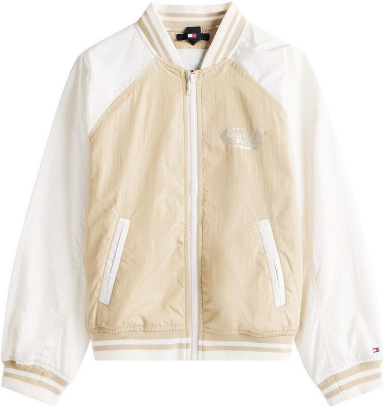 Tommy Hilfiger Blouson BUTTERFLY GRAPHIC BOMBER JACKET voor kinderen tot 16 jaar met glanzende vlinderprint - Foto 4