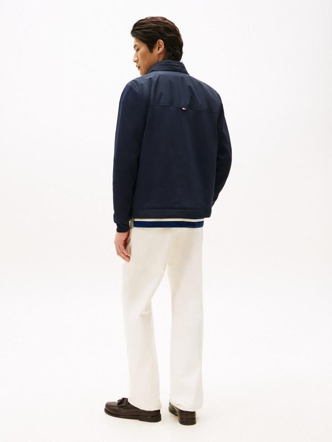 Tommy Hilfiger Blouson MIX MEDIA HARRINGTON Vrijetijdsjas overgangsjas contrasterende structuur op de mouwen - Foto 3