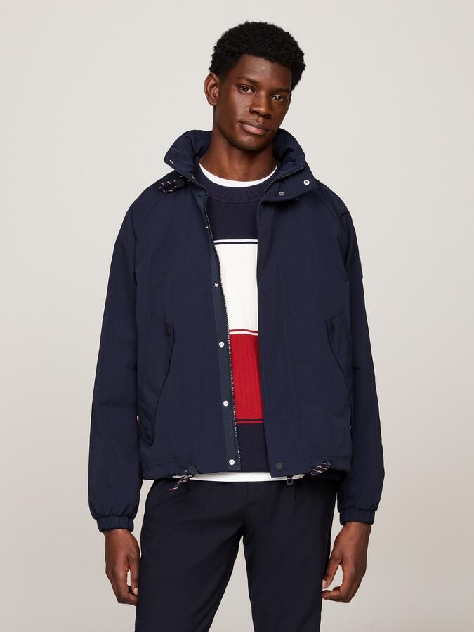 Tommy Hilfiger Blouson REGATTA JACKET waterafstotend hoog gesloten met opbergbare capuchon - Foto 5