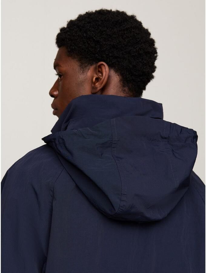 Tommy Hilfiger Blouson REGATTA JACKET waterafstotend hoog gesloten met opbergbare capuchon