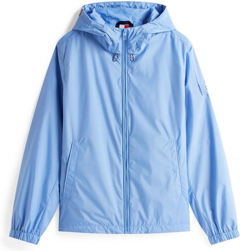 Tommy Hilfiger Blouson RWB HOODED JACKET Vrijetijdsjas overgangsjas elastische chetten waterafstotend - Foto 5