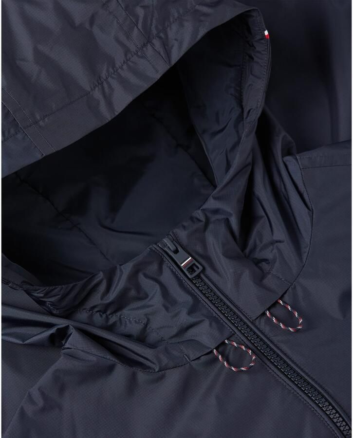 Tommy Hilfiger Blouson RWB HOODED JACKET Vrijetijdsjas overgangsjas elastische chetten waterafstotend - Foto 2