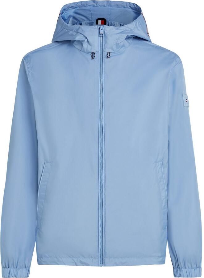 Tommy Hilfiger Blouson RWB HOODED JACKET Vrijetijdsjas overgangsjas elastische chetten waterafstotend - Foto 7