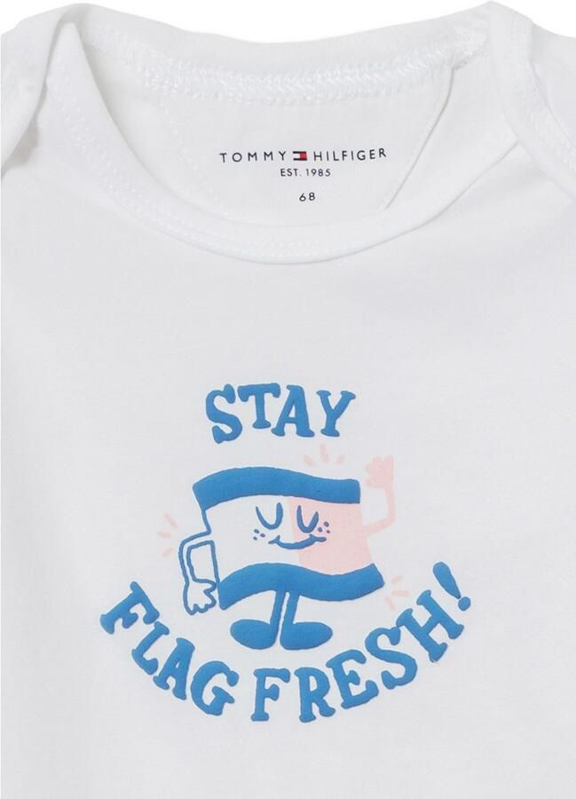 Tommy Hilfiger Body met korte mouwen 3 PACK BODY SS GIFTBOX (3-delig Set van 3) - Foto 3