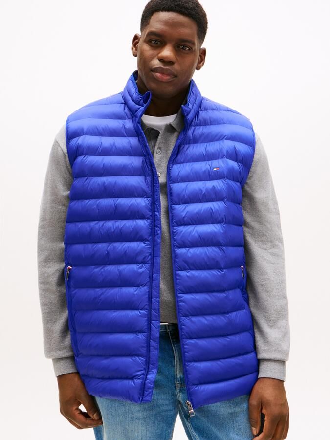 Tommy Hilfiger Bodywarmer BT-PACKABLE RECYCLED VEST-B in grote maten logoborduring - Foto 5