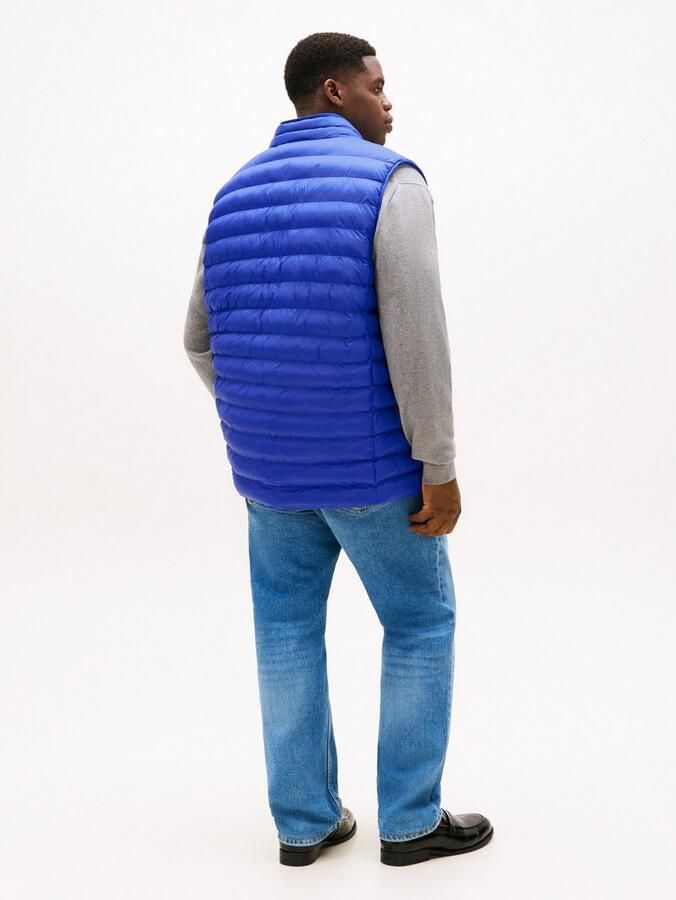 Tommy Hilfiger Bodywarmer BT-PACKABLE RECYCLED VEST-B in grote maten logoborduring - Foto 4