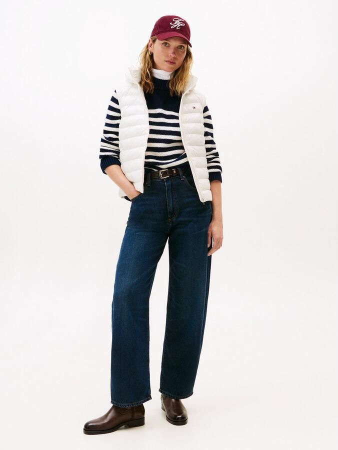 Tommy Hilfiger Bodywarmer LW PADDED SLIM VEST licht glanzende oppervlakte - Foto 2