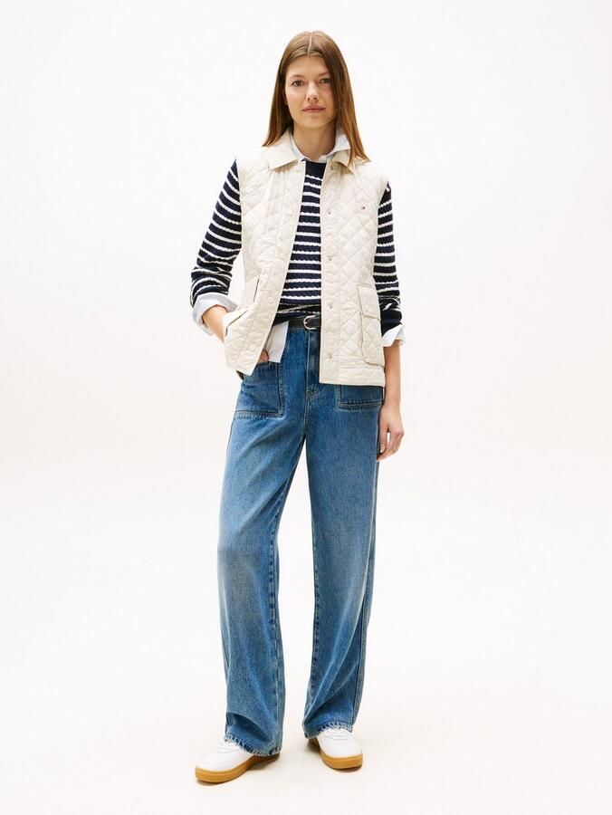 Tommy Hilfiger Bodywarmer PADDED NYLON SLIM QUILTED VEST