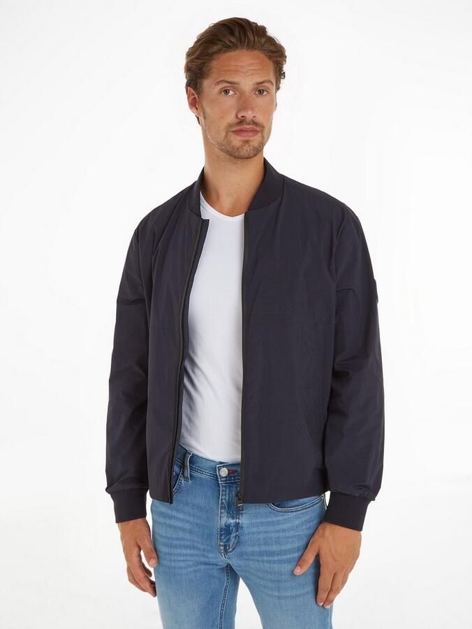 Tommy Hilfiger Blauwe Nylon Polyester Bomberjack Blue Heren - Foto 8