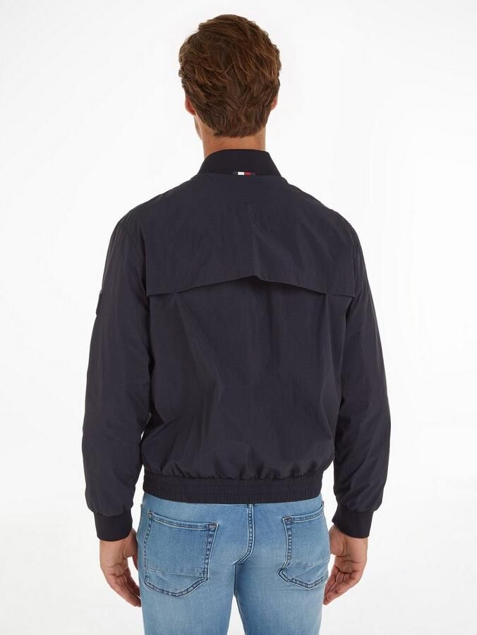 Tommy Hilfiger Blauwe Nylon Polyester Bomberjack Blue Heren - Foto 3