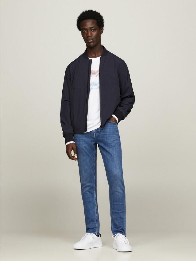 Tommy Hilfiger Blauwe Nylon Polyester Bomberjack Blue Heren - Foto 5
