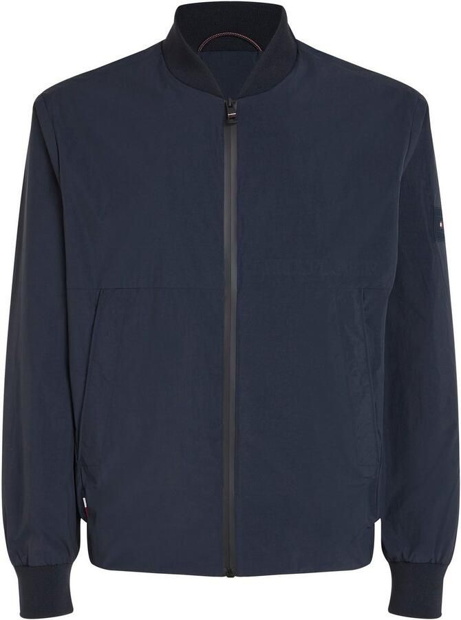 Tommy Hilfiger Blauwe Nylon Polyester Bomberjack Blue Heren - Foto 6