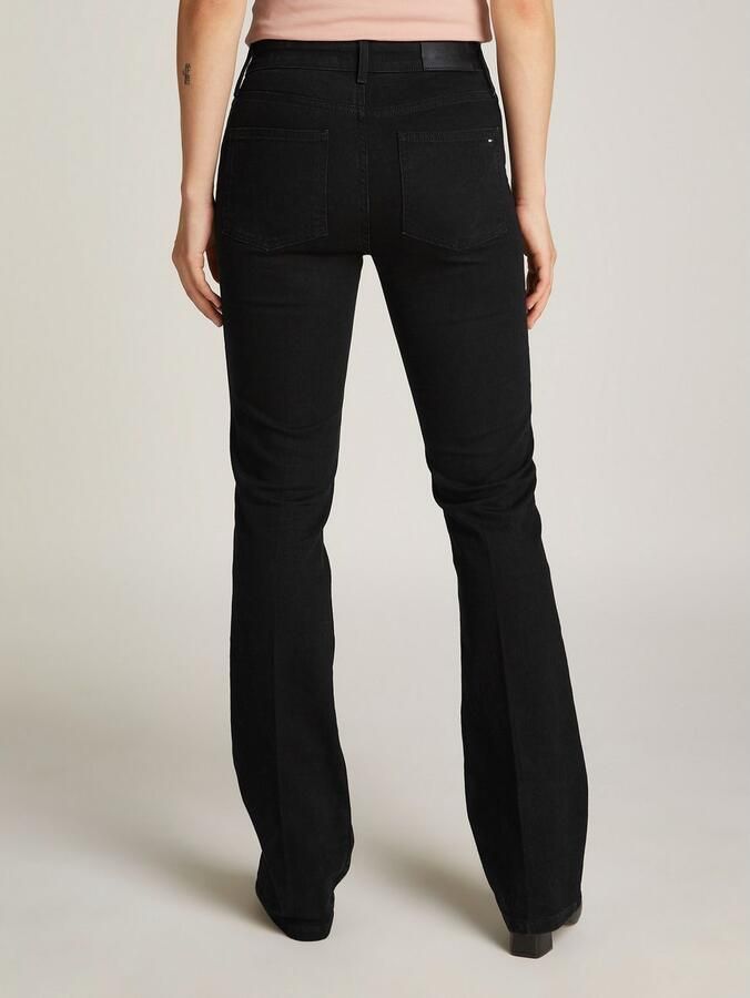 Tommy Hilfiger Bootcut jeans BOOTCUT REGULAR WAIST gemiddelde normale taillehoogte met persplooien met studs - Foto 2