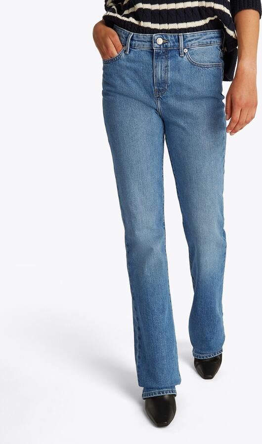 Tommy Hilfiger Bootcut jeans BOOTCUT REGULAR WAIST gemiddelde normale taillehoogte met persplooien met studs - Foto 3