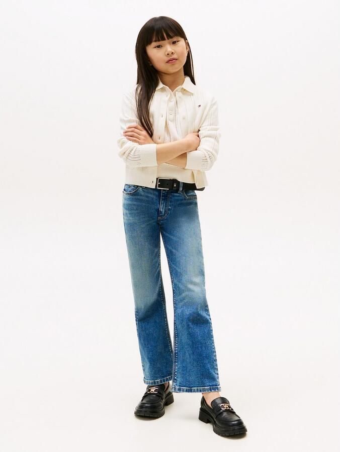 Tommy Hilfiger Bootcut jeans FLARE VINTAGE DENIM voor kinderen tot 16 jaar met uitlopende pijpen - Foto 2