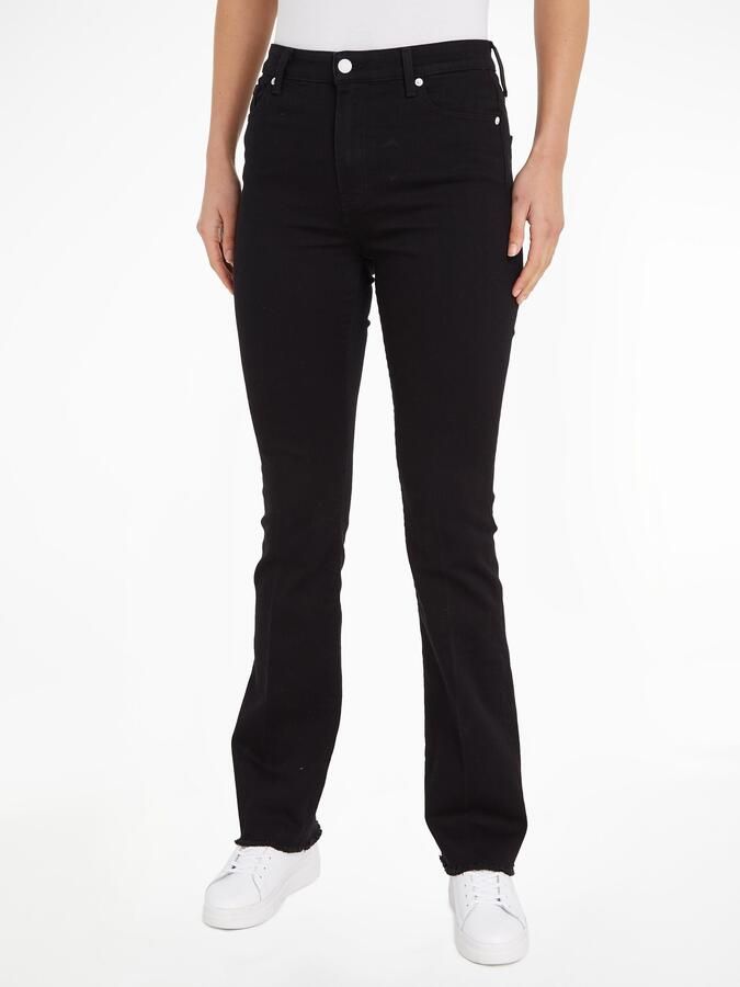 Tommy Hilfiger Bootcut jeans met persplooien - Foto 5