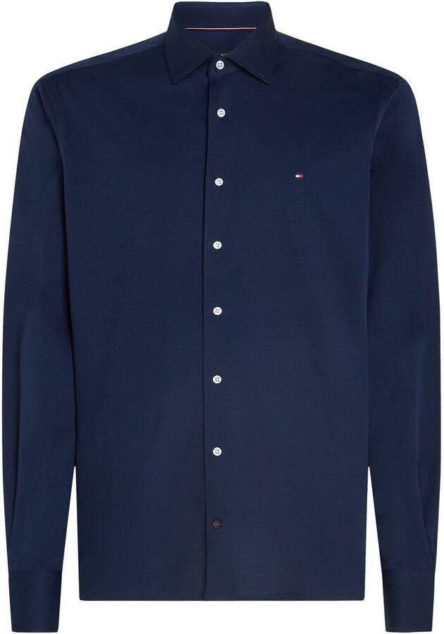 Tommy Hilfiger Businessoverhemd CL KNITTED SOLID RF SHIRT - Foto 4