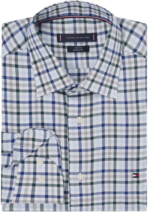 Tommy Hilfiger Slim fit zakelijk overhemd met kentkraag model 'John' - Foto 5