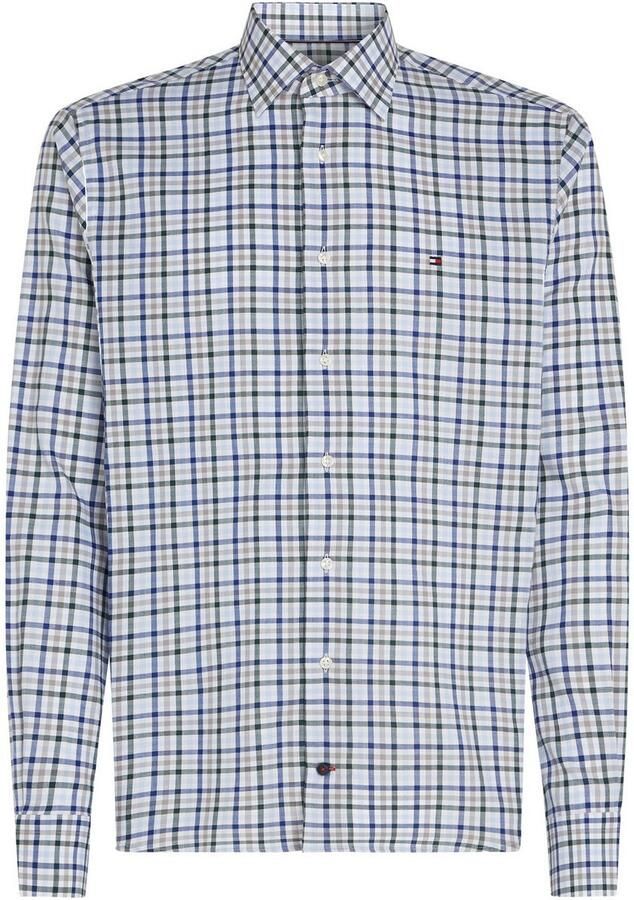 Tommy Hilfiger Slim fit zakelijk overhemd met kentkraag model 'John' - Foto 4