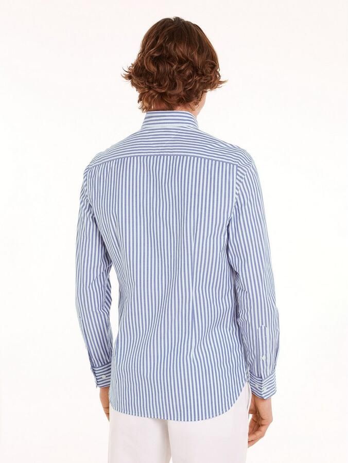 Tommy Hilfiger Businessoverhemd CLASSIC POPLIN STRIPE SF SHIRT - Foto 3
