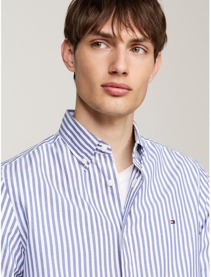 Tommy Hilfiger Businessoverhemd CLASSIC POPLIN STRIPE SF SHIRT