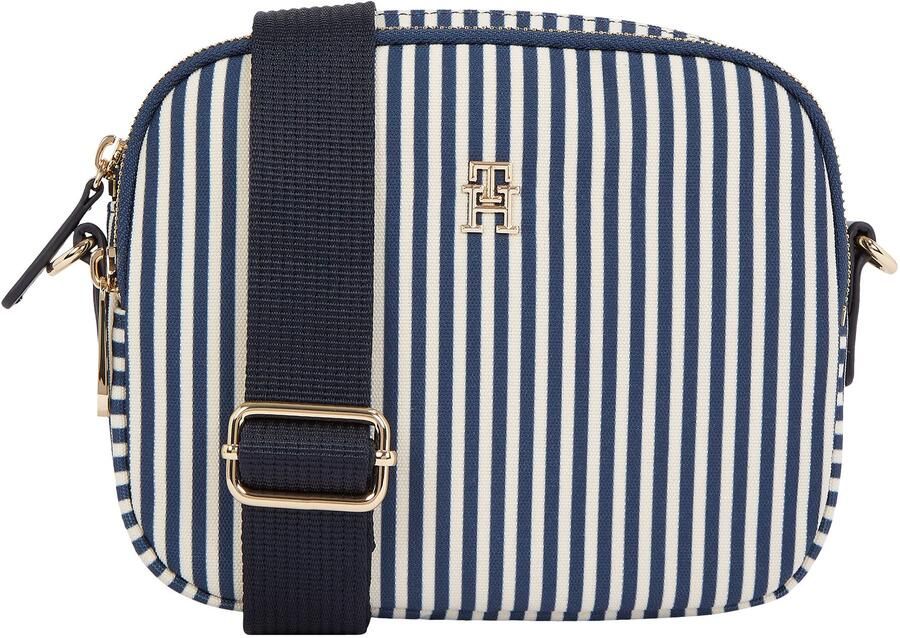 Tommy Hilfiger Camerazak POPPY SUMMER CAMERA BAG dames schoudertas handtas minibag met strepen - Foto 5