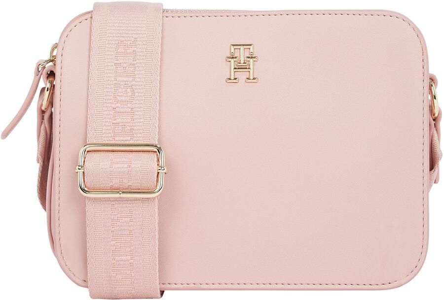 Tommy Hilfiger Camerazak TH LOGOTAPE CAMERA BAG dames schoudertas minibag met th-logo-embleem - Foto 5