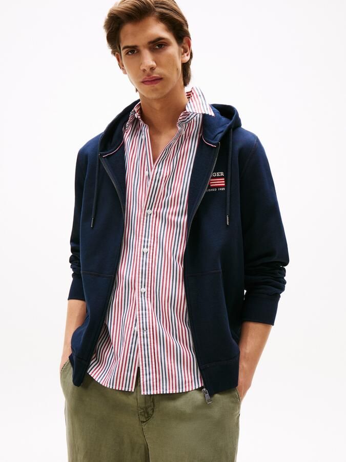 Tommy Hilfiger Capuchonsweatvest AMERICANA ZIP THROUGH HOODY - Foto 5