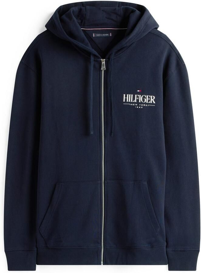 Tommy Hilfiger Capuchonsweatvest BT-HILFIGER STACKED HOODED ZIP-B - Foto 3